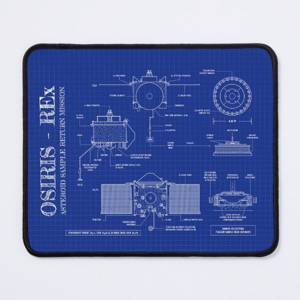 Item preview, OSIRIS-REx. Asteroid Sample Return Mission (Blueprint) designed and sold by BGALAXY.