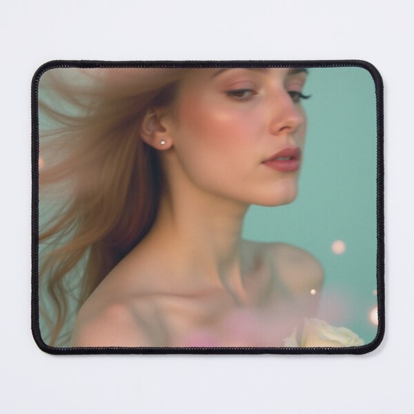 Item preview, 'Pastel Portraits' - Nature - Light - Floral - Beautiful Portrait - P11 designed and sold by SentientGallery.