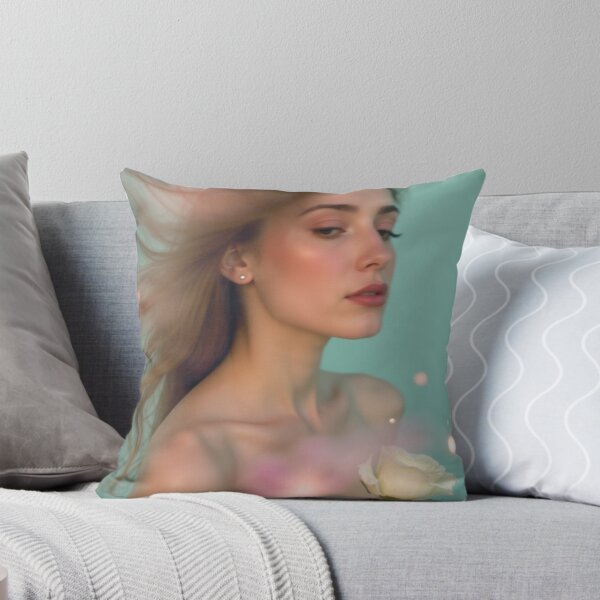 Item preview, 'Pastel Portraits' - Nature - Light - Floral - Beautiful Portrait - P11 designed and sold by SentientGallery.