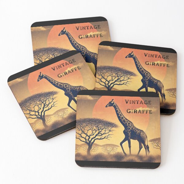Item preview, Vintage style giraffe designed and sold by RetroNibylander.