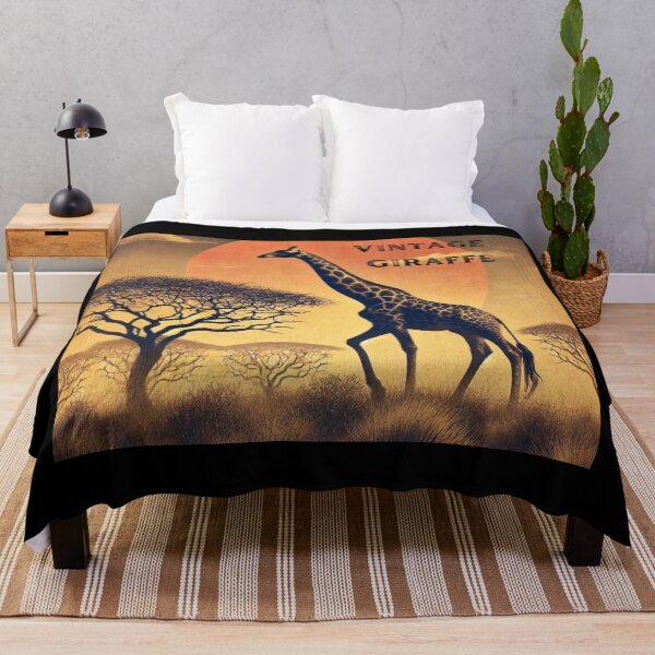 Item preview, Vintage style giraffe designed and sold by RetroNibylander.