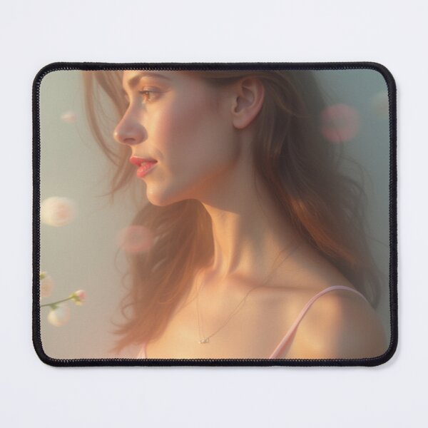 Item preview, 'Pastel Portraits' - Nature - Light - Floral - Beautiful Portrait - P12 designed and sold by SentientGallery.
