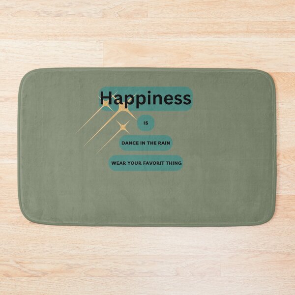 Item preview, Happiness is Found in the Little Things designed and sold by RehabMohamad.