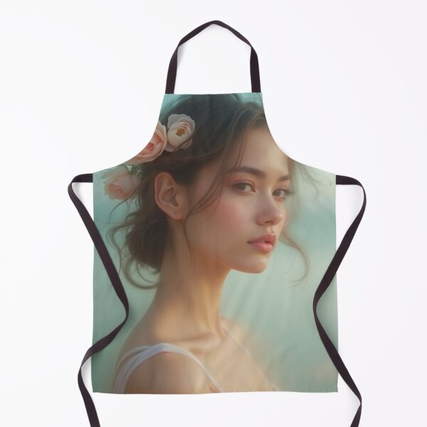 Item preview, 'Pastel Portraits' - Nature - Light - Floral - Beautiful Portrait - P15 designed and sold by SentientGallery.