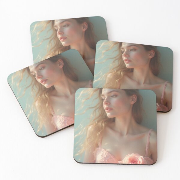 Item preview,  'Pastel Portraits' - Nature - Light - Floral - Beautiful Portrait - P16 designed and sold by SentientGallery.