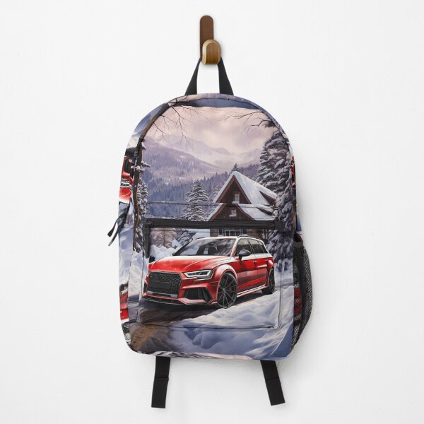 Item preview, Sporty Car Against Winter Landscape designed and sold by RevUpDesign.