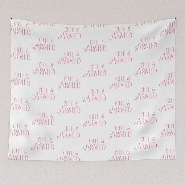 Item preview, Cute and Armed 2A Women's Self Defense Warning  designed and sold by ichewsyou.