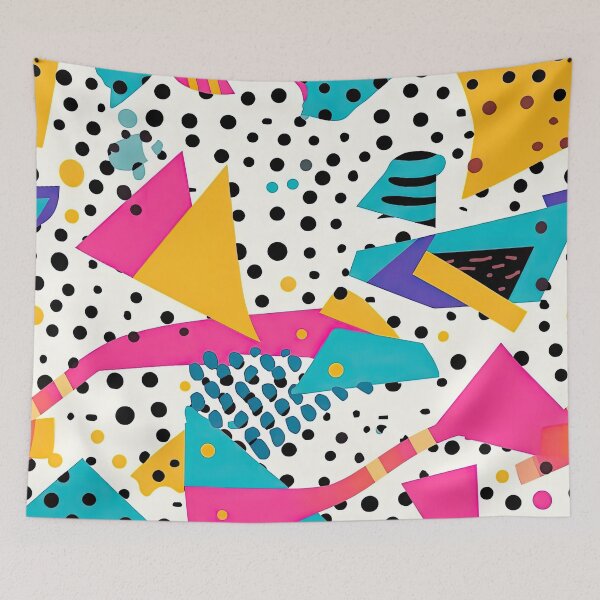 Item preview, 80s and 90s Retro Pop Pattern designed and sold by AeonAcademy.