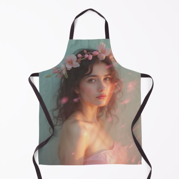 Item preview, 'Pastel Portraits' - Nature - Light - Floral - Beautiful Portrait - P18 designed and sold by SentientGallery.