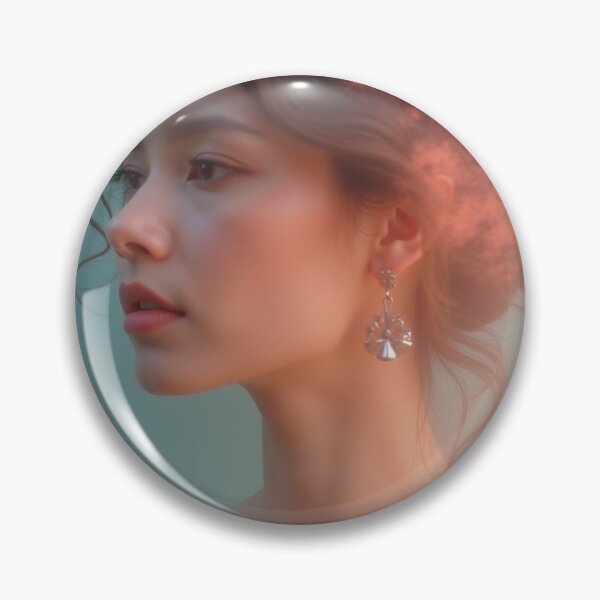 Item preview, 'Pastel Portraits' - Nature - Light - Floral - Beautiful Portrait - P19 designed and sold by SentientGallery.