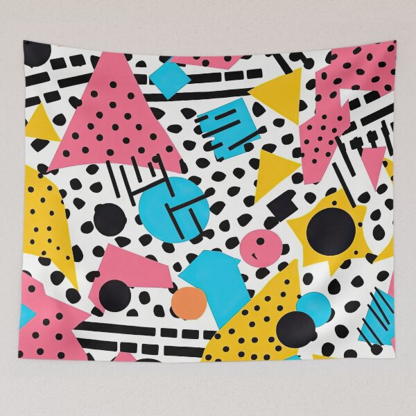 Item preview, 80s and 90s Retro Pop Pattern designed and sold by AeonAcademy.