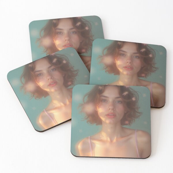 Item preview,  'Pastel Portraits' - Nature - Light - Floral - Beautiful Portrait - P21 designed and sold by SentientGallery.