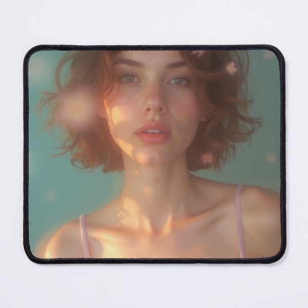 Item preview, 'Pastel Portraits' - Nature - Light - Floral - Beautiful Portrait - P21 designed and sold by SentientGallery.