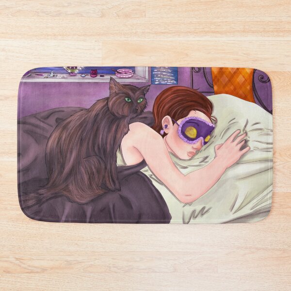 Item preview, Lady and cat v2 designed and sold by tobetash.