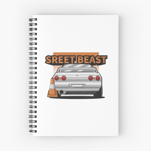 Item preview, Cartoon Back View Nissan GTR BNR 32 designed and sold by TrilogyMerch.