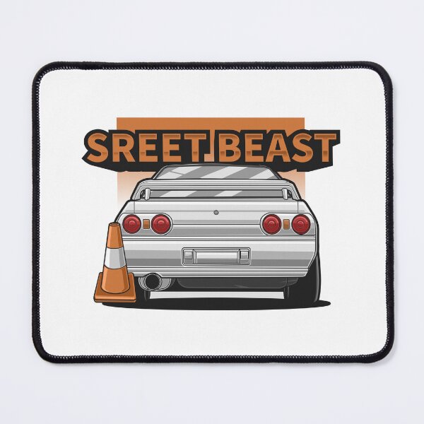Item preview, Cartoon Back View Nissan GTR BNR 32 designed and sold by TrilogyMerch.