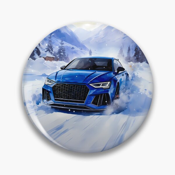 Item preview, Sports Limousine On Frozen Path In Alps designed and sold by RevUpDesign.