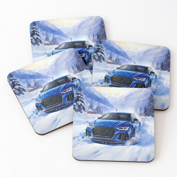Item preview, Sports Limousine On Frozen Path In Alps designed and sold by RevUpDesign.