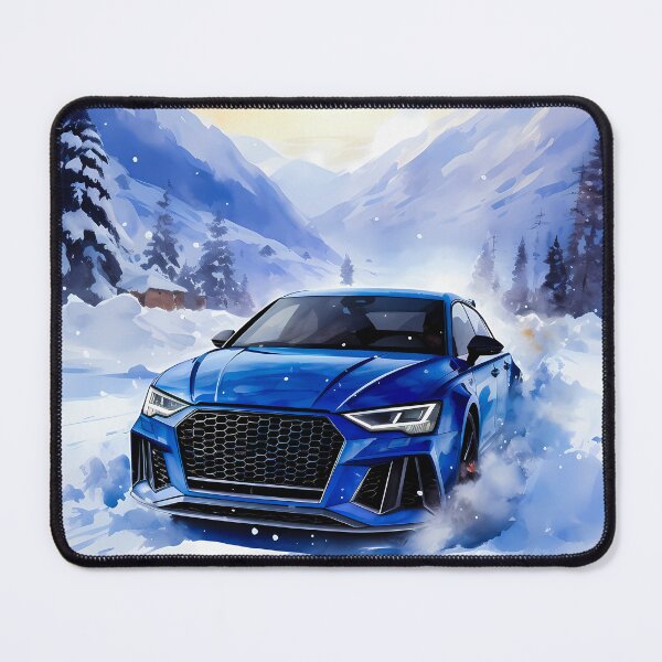 Item preview, Sports Limousine On Frozen Path In Alps designed and sold by RevUpDesign.