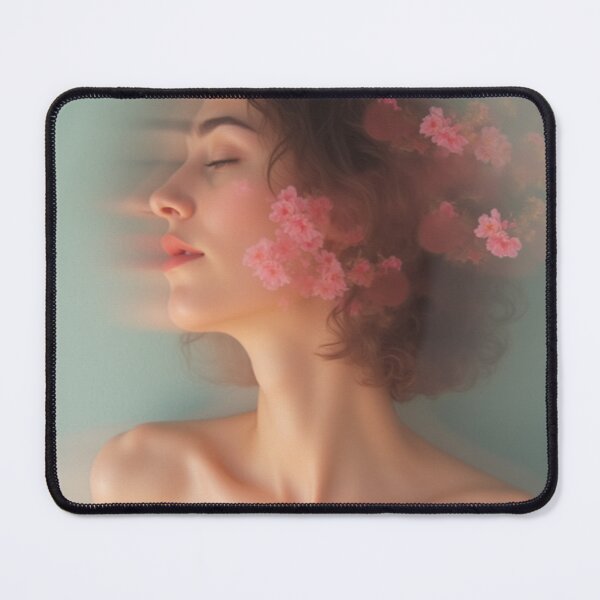 Item preview, 'Pastel Portraits' - Nature - Light - Floral - Beautiful Portrait - P24 designed and sold by SentientGallery.