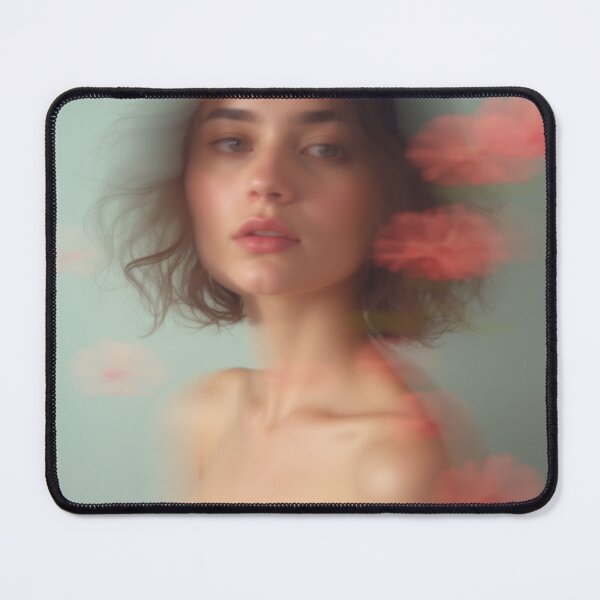 Item preview, 'Pastel Portraits' - Nature - Light - Floral - Beautiful Portrait - P26 designed and sold by SentientGallery.