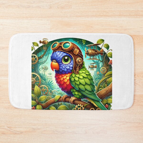 Item preview, Steampunk Lorikeet designed and sold by Sillytoe.