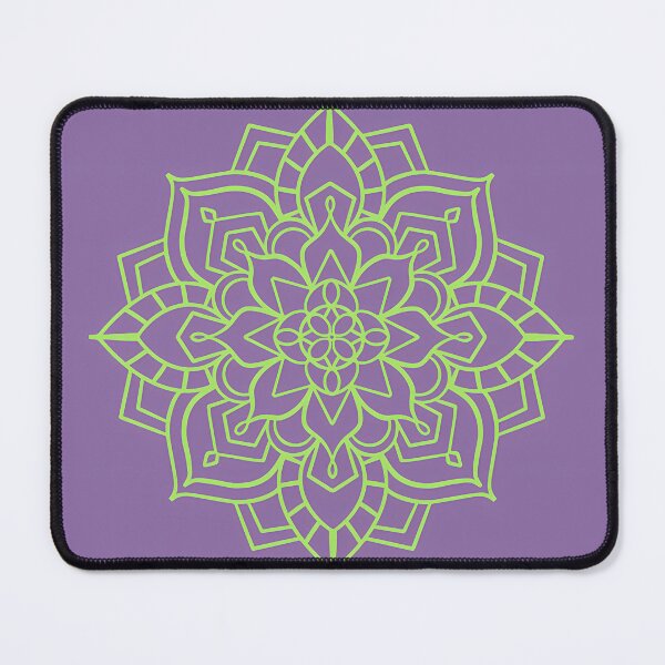 Item preview, Mandala Hansa - Violet Lime designed and sold by Simply Figs.