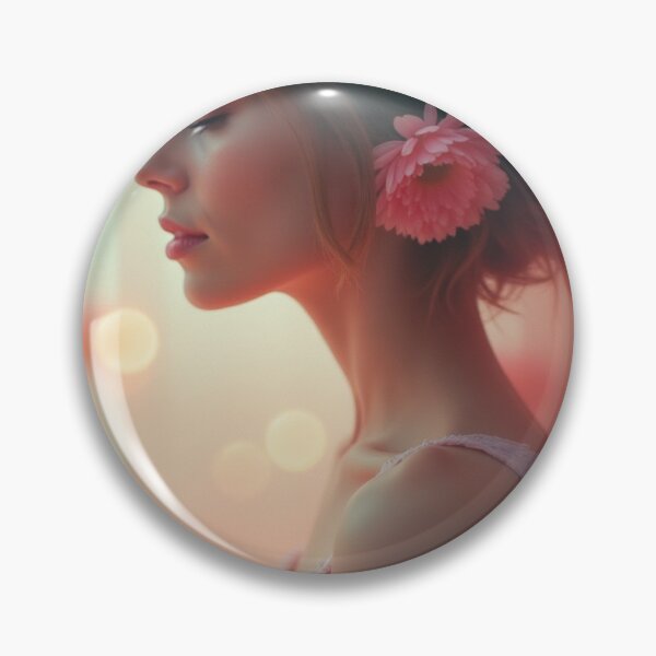 Item preview, 'Pastel Portraits' - Nature - Light - Floral - Beautiful Portrait - P28 designed and sold by SentientGallery.