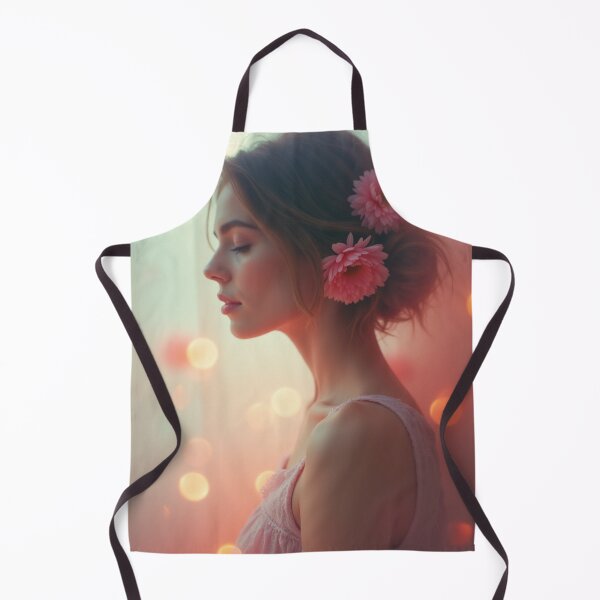 Item preview, 'Pastel Portraits' - Nature - Light - Floral - Beautiful Portrait - P28 designed and sold by SentientGallery.