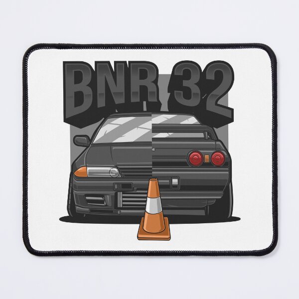 Item preview, Cartoon Back With Front Of Nissan GTR 32 designed and sold by TrilogyMerch.