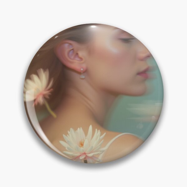 Item preview, 'Pastel Portraits' - Nature - Light - Floral - Beautiful Portrait - P30 designed and sold by SentientGallery.