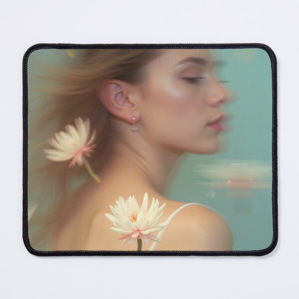 Item preview, 'Pastel Portraits' - Nature - Light - Floral - Beautiful Portrait - P30 designed and sold by SentientGallery.