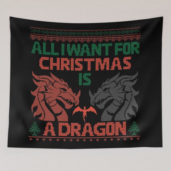 Item preview, All i want for Christmas is a Dragon designed and sold by Kormix.