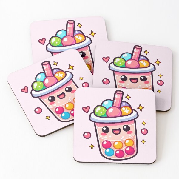 Item preview, Bright Rainbow Boba Tea: Sweet Smiles in Every Sip designed and sold by ChrisButler.