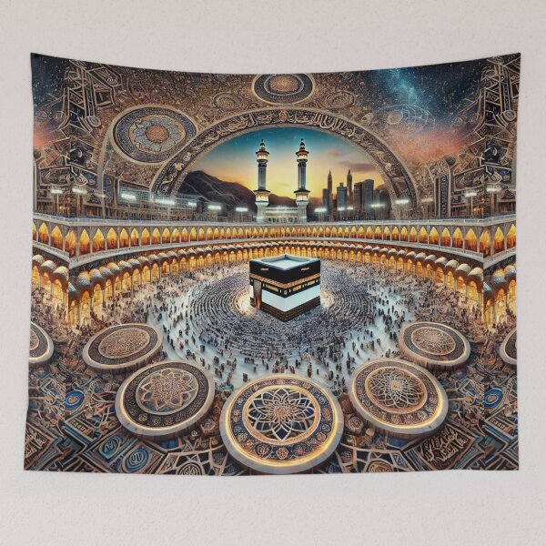 Item preview, Divine Majesty: The Kaaba in Mecca designed and sold by Meta2Physical.