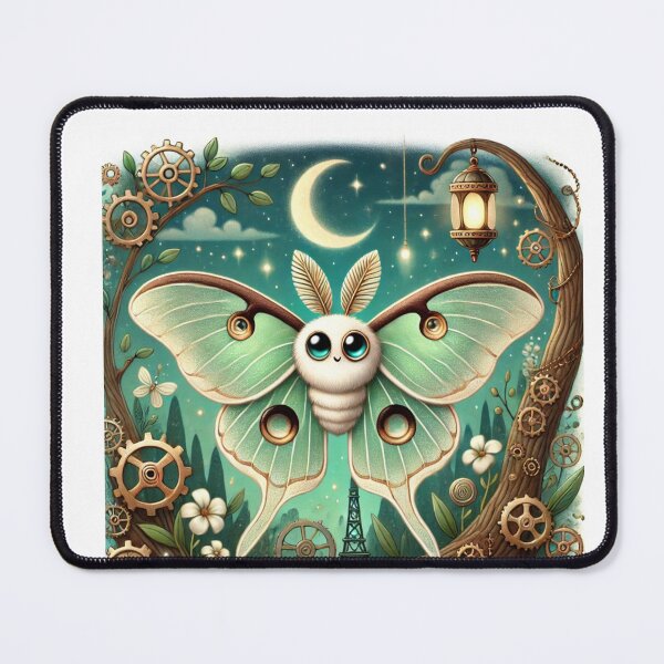 Item preview, Steampunk Luna Moth designed and sold by Sillytoe.
