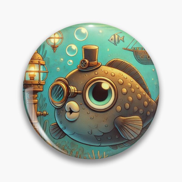 Item preview, Steampunk Lungfish designed and sold by Sillytoe.