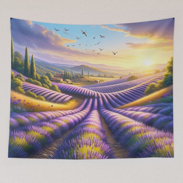 Item preview, Waves of Lavender, Waves of Beauty designed and sold by unrealartwork.