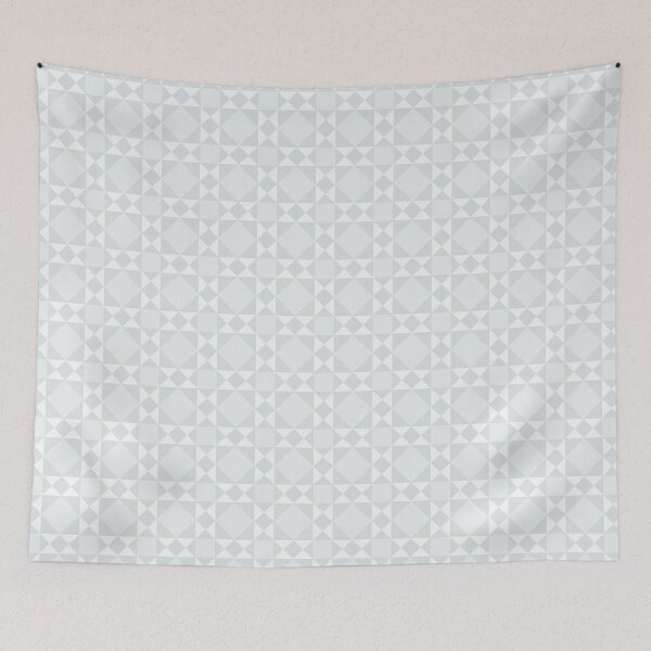 Item preview, Geometric Pattern: Southwark: Ash designed and sold by Red Wolf.