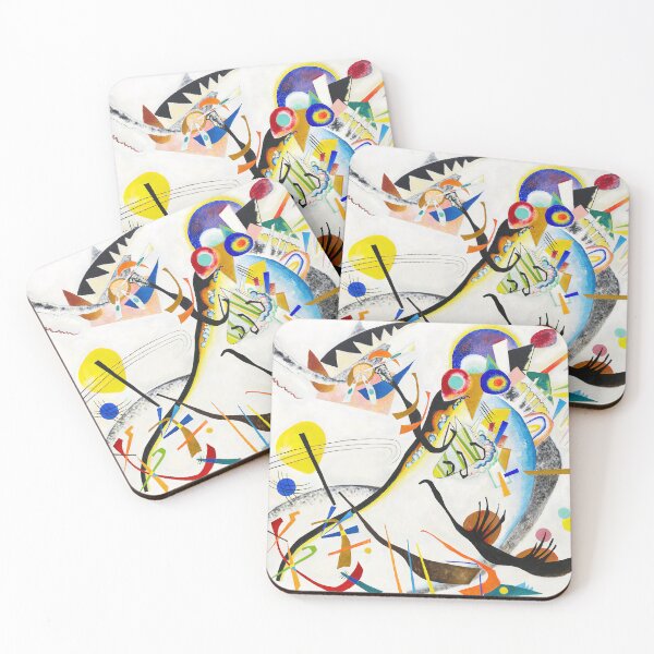 Item preview, Wassily Kandinsky Blue Segment designed and sold by maniacfitness.
