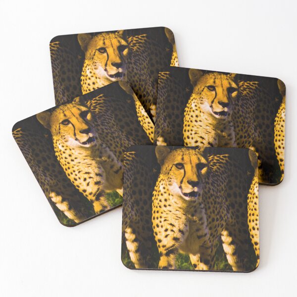 Item preview, Wild Cheetah Walking in Jungle with Cool Animal Print Camouflage Painting  designed and sold by Yogibear & Rachelle .