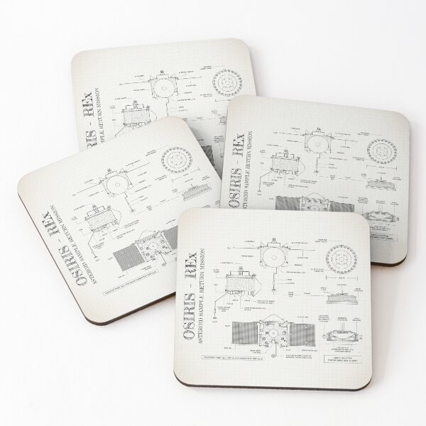Item preview, OSIRIS-REx. Asteroid Sample Return Mission (Ivory Brown) designed and sold by BGALAXY.