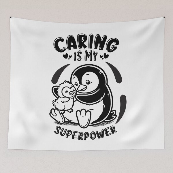 Item preview, Caring Is My Superpower – Childcare Worker Gift Design designed and sold by BDLuck2021.