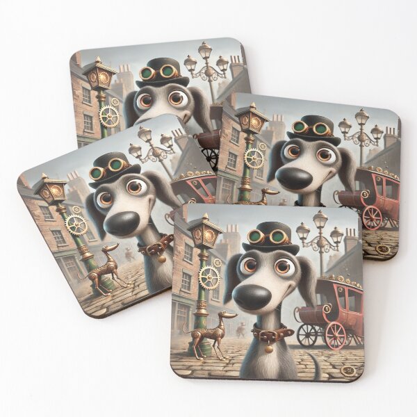 Item preview, Steampunk Lurcher designed and sold by Sillytoe.
