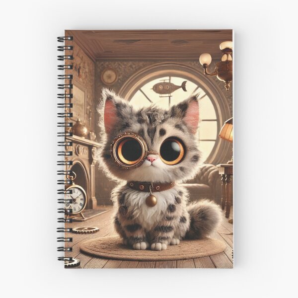 Item preview, Steampunk Lykoi Cat designed and sold by Sillytoe.