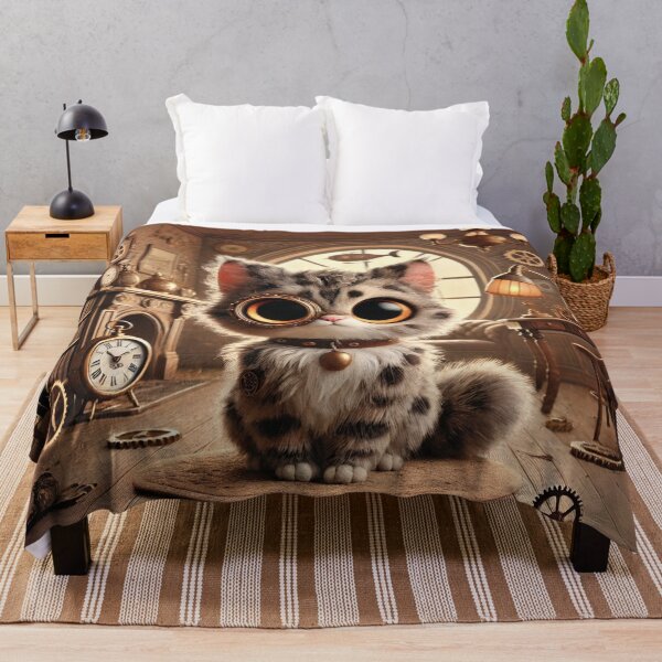 Item preview, Steampunk Lykoi Cat designed and sold by Sillytoe.