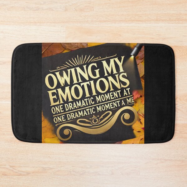 Item preview, Typo graphic Design- Owning my emotions designed and sold by PRANJALDMI.
