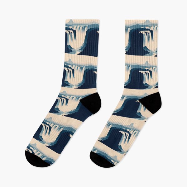 Item preview, Iguazu Falls Minimalism Art Style designed and sold by artofuniverse.