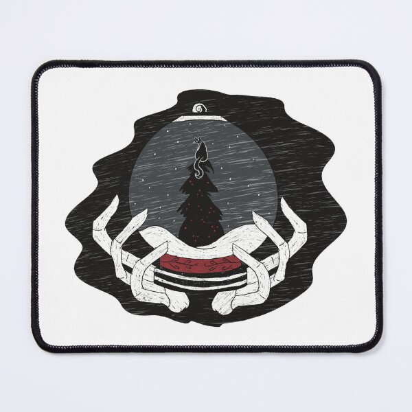 Item preview, Thanatos and The Cat - Christmas Snow Ball designed and sold by Chiarad0.