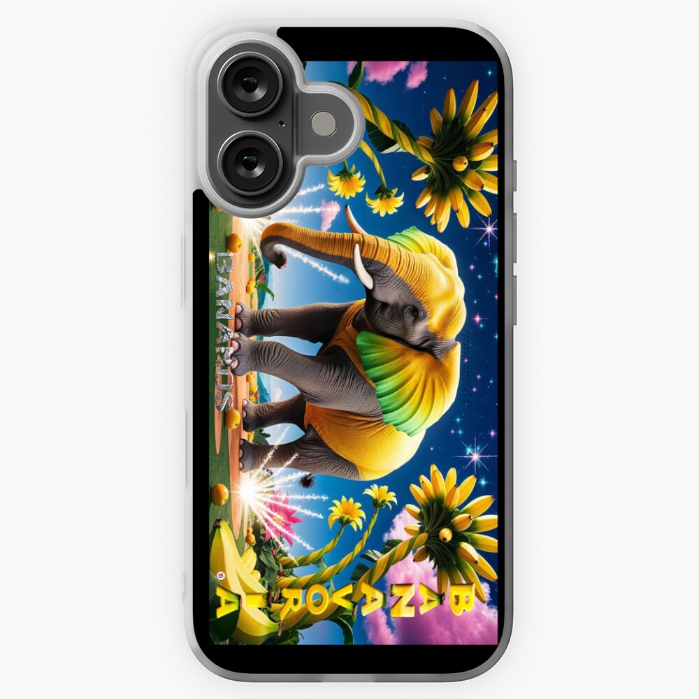 Aperçu de l'œuvre Coque souple iPhone créée et vendue par Vinidal.